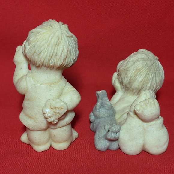 VTG Quarry Kids Rita & Roger Daydreamin &  Willy Be Mine Second Nature Designs 2 - Picture 4 of 13